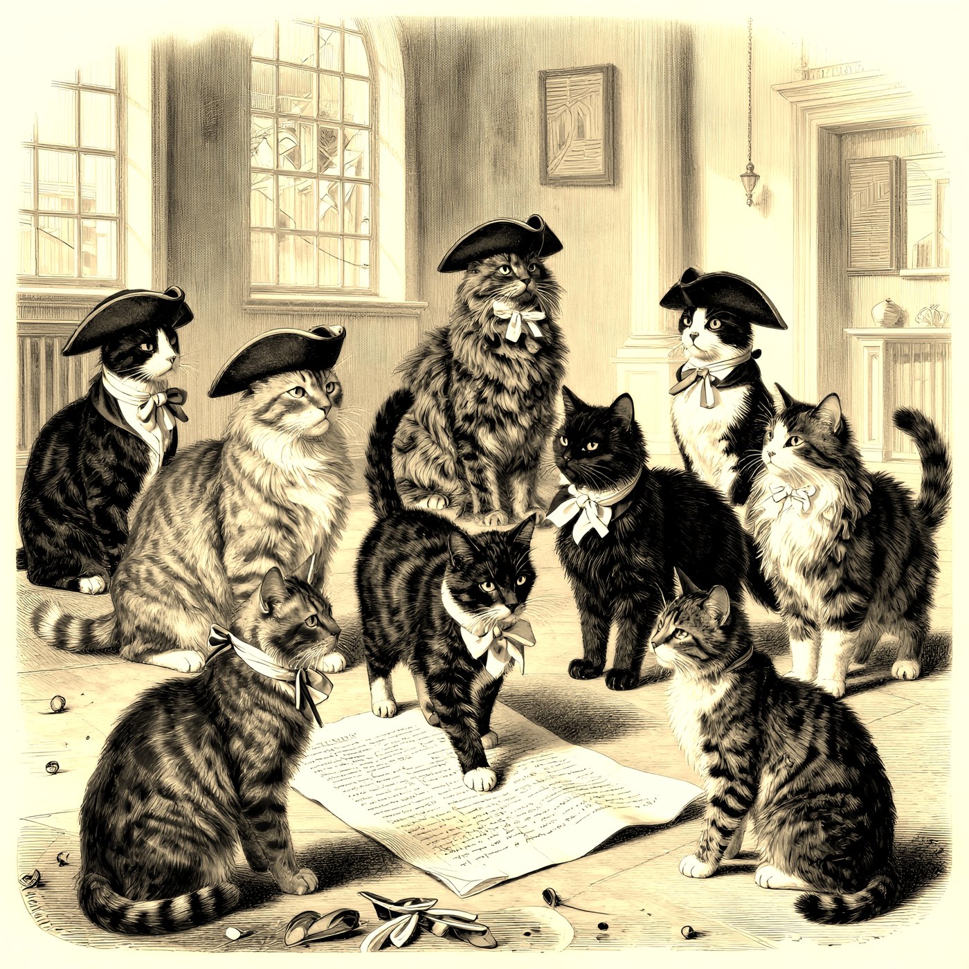 Cover of The United Felines of Catmerica